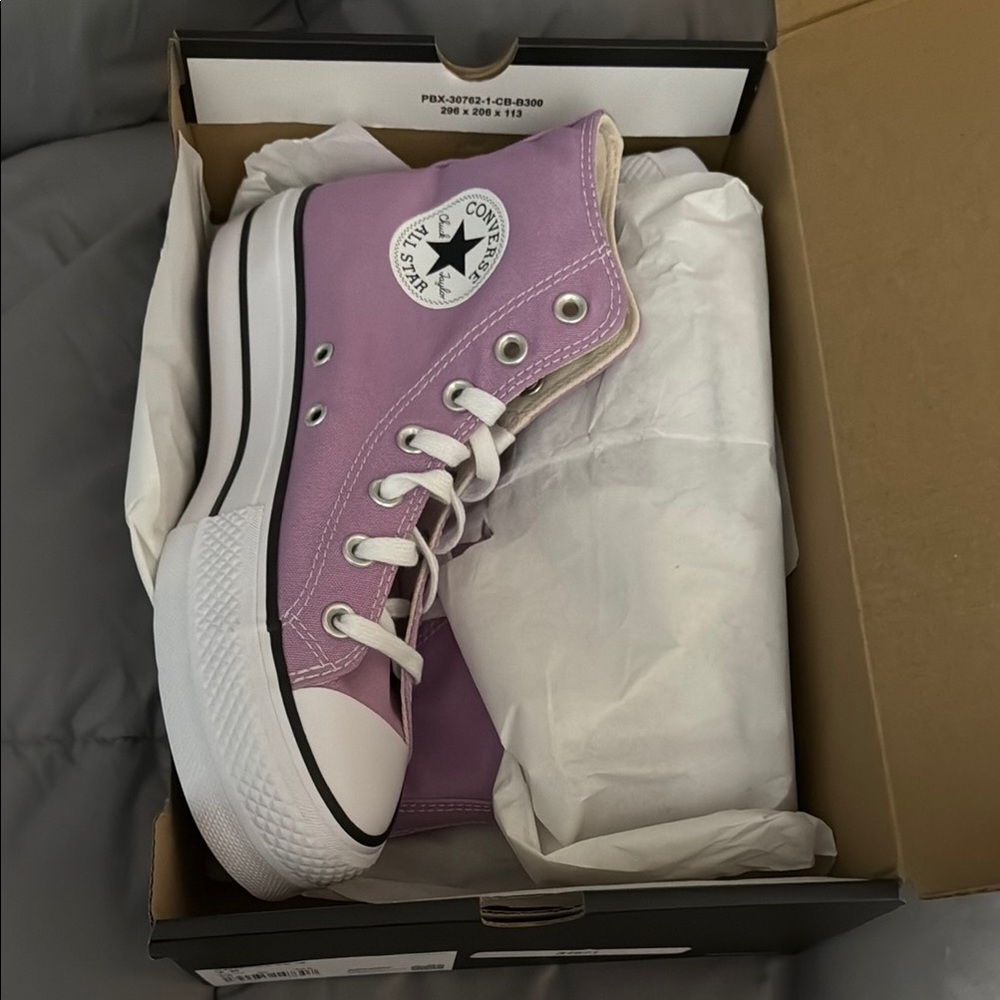 Converse Purple Chuck Taylor High-Top Sneakers